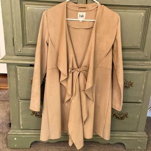 Swing Jacket with front tie